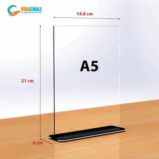 Kệ mica, kệ menu, menu mica, bảng menu mica, kẹp menu mica