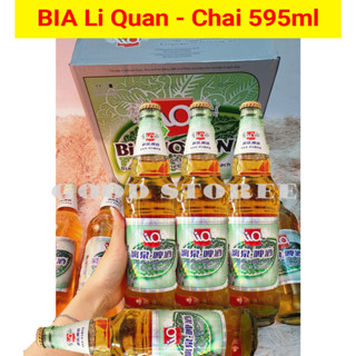 [THÙNG 12 Chai] Bia Liquan Trung Quốc 500ml, 12 độ P, Hàng Chuẩn, Đóng Gói Chắc Chắn
