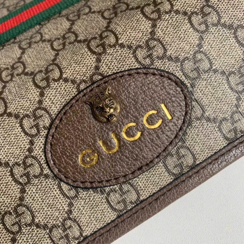 ⚡️[Hight Quality] Hàng Có Sẵn!! Túi Gc Neo Vintage GG Belt Bag - Họa Tiết Monogram Thêu Logo Hổ Cực Sang Trọng Full Box