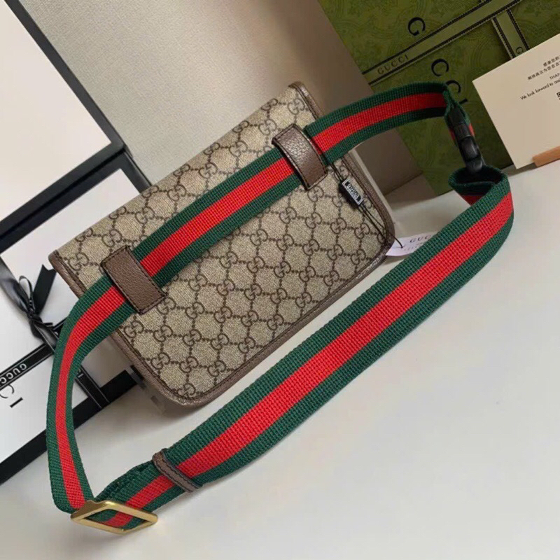 ⚡️[Hight Quality] Hàng Có Sẵn!! Túi Gc Neo Vintage GG Belt Bag - Họa Tiết Monogram Thêu Logo Hổ Cực Sang Trọng Full Box