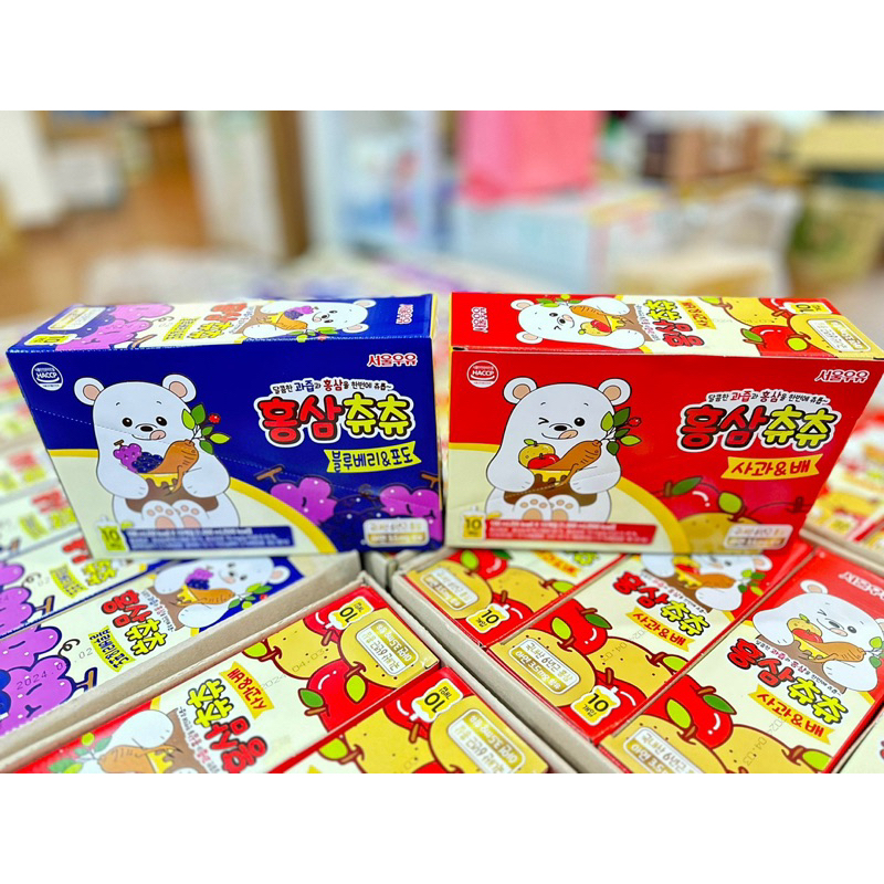 HỒNG SÂM CHUCHU CHO BÉ HÀN QUỐC