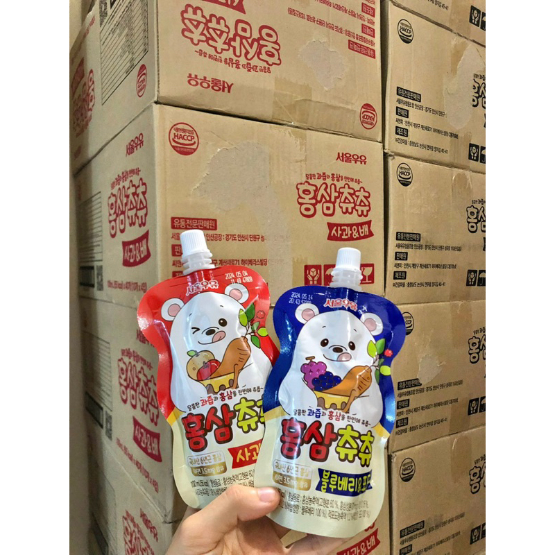 HỒNG SÂM CHUCHU CHO BÉ HÀN QUỐC