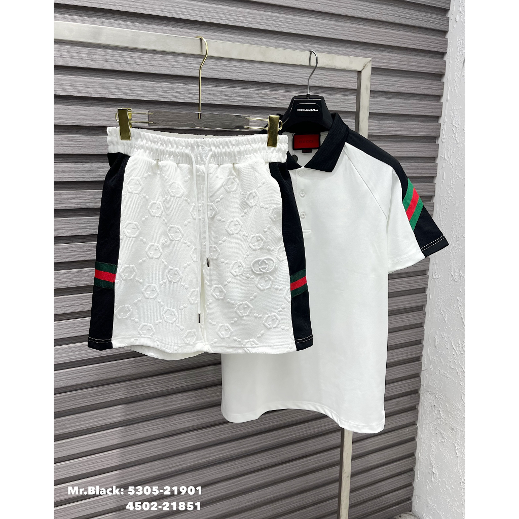 Bộ Đồ Thể Thao Nam Cộc Tay In Nổi Cao Cấp BN01, Bộ Đồ Nam Chất Coton Co Giãn 4 Chiều Siêu Thoáng Mát