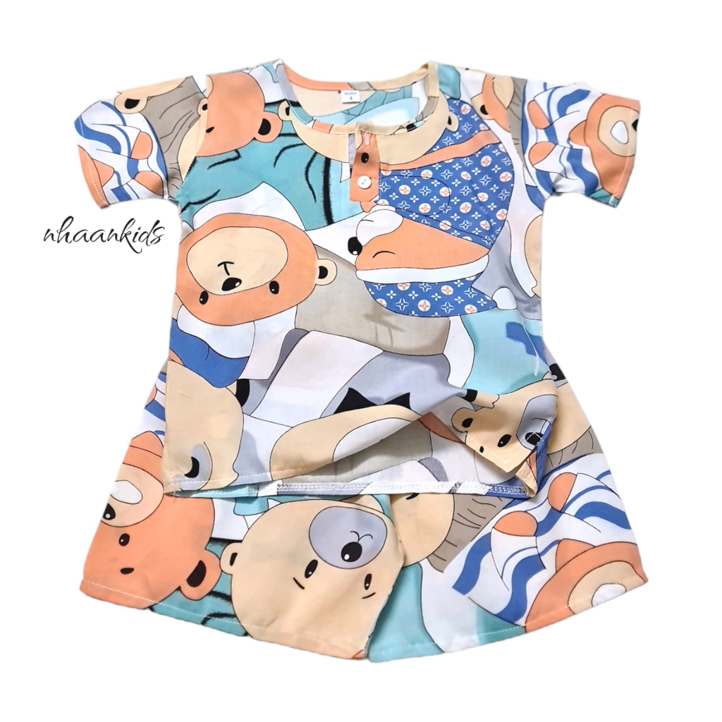 BỘ TOLE/LANH 2 DA TAY NGẮN BÉ TRAI - NHÀ AN KIDS