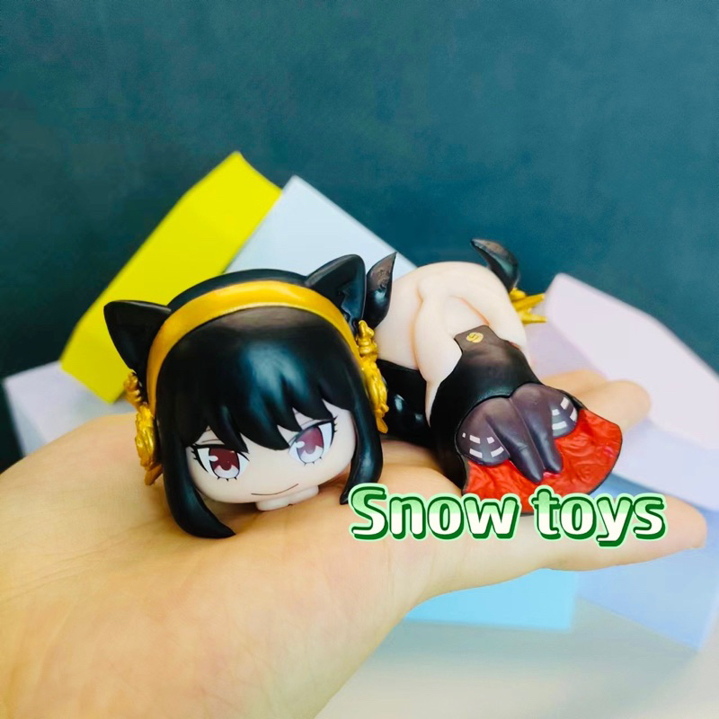 Mô hình Spy X Family - Mô hình Anya Forger Loid Forger Yor Briar cosplay mèo chibi dễ thương - Gia đình điệp viên