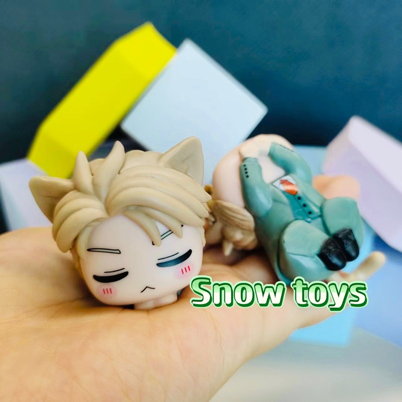 Mô hình Spy X Family - Mô hình Anya Forger Loid Forger Yor Briar cosplay mèo chibi dễ thương - Gia đình điệp viên