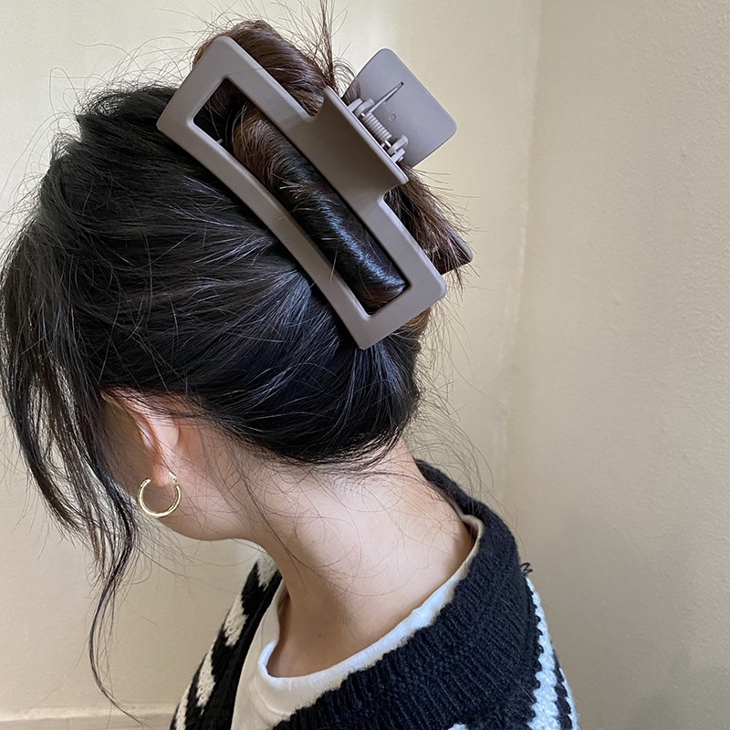 Kẹp tóc càng cua SODALY cặp tóc càng cua hình vuông size lớn