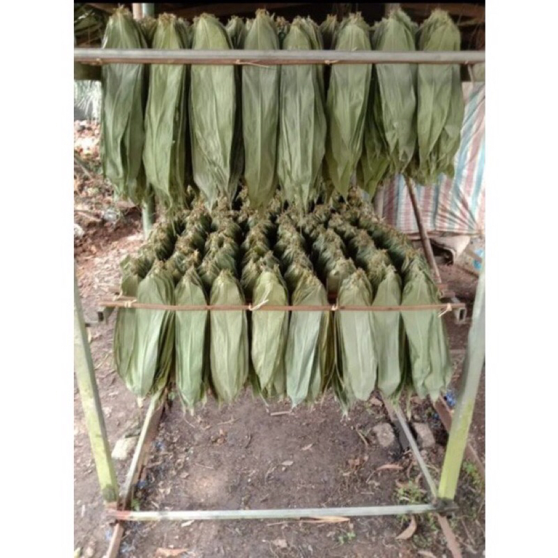 Lá tre khô zieto 10-12cm gói bánh sấp 1kg