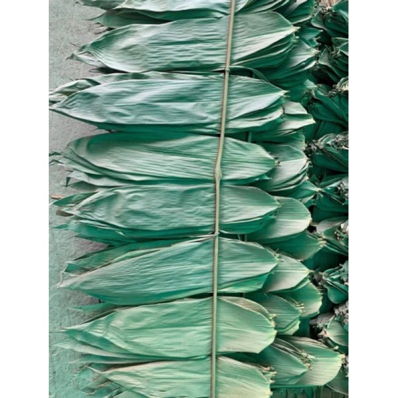 Lá tre khô zieto 10-12cm gói bánh sấp 1kg