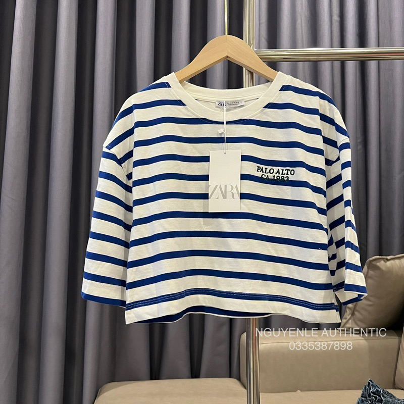 Áo croptop Zara Authentic