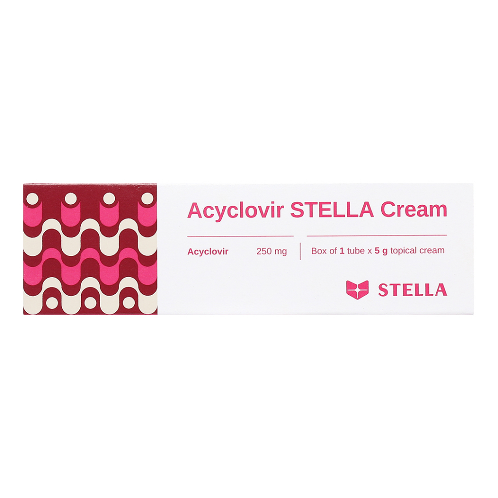 Kem bôi Acy clovir Stella Cream tuýp 5g