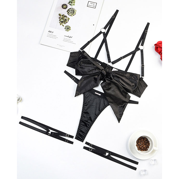 Bộ đồ lót sexy buộc nơ ngực quần lọt khe quyến rũ TK4035