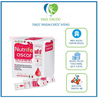 Sắt nước NUTRIFE OSCAR bổ sung sắt cho người thiếu máu, tạo hồng cầu, bà bầu cần bổ sung sắt, trẻ em 6 tháng tuổi