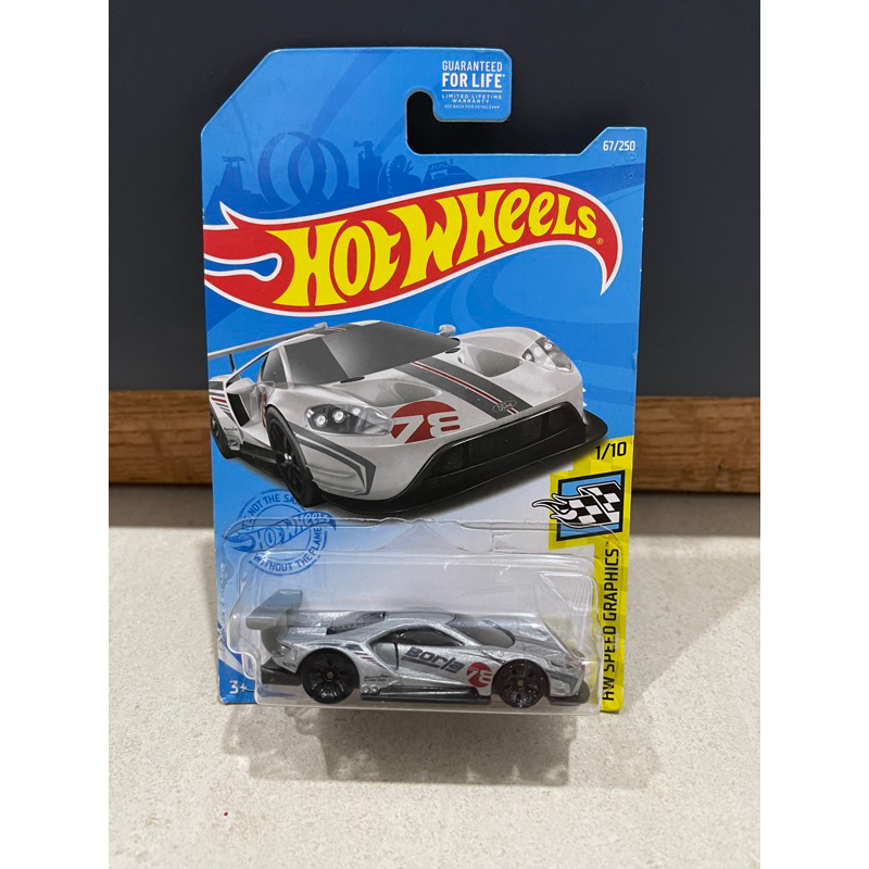 Xe mô hình đồ chơi Hotwheels cơ bản 1:64 - 2016 Ford GT Race