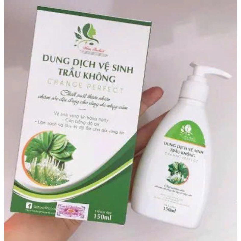 DUNG DỊCH VỆ SINH PHỤ NỮ TRẦU KHÔNG