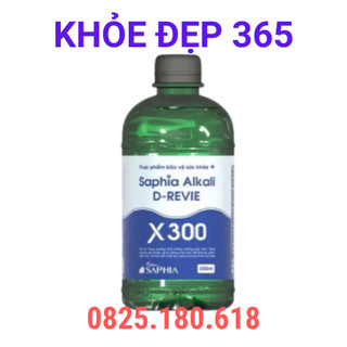 Kiềm gan thận saphia alkali x300 – 500 ml/chai