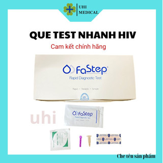   HỎA TỐC HN  Que thử nhanh HIV tại nhà Fastep USA kết quả chính xác đến 99% 
