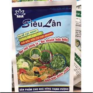 Phân bón siêu lân. siêu ra rễ, siêu bật mầm chồi , gói 25gam