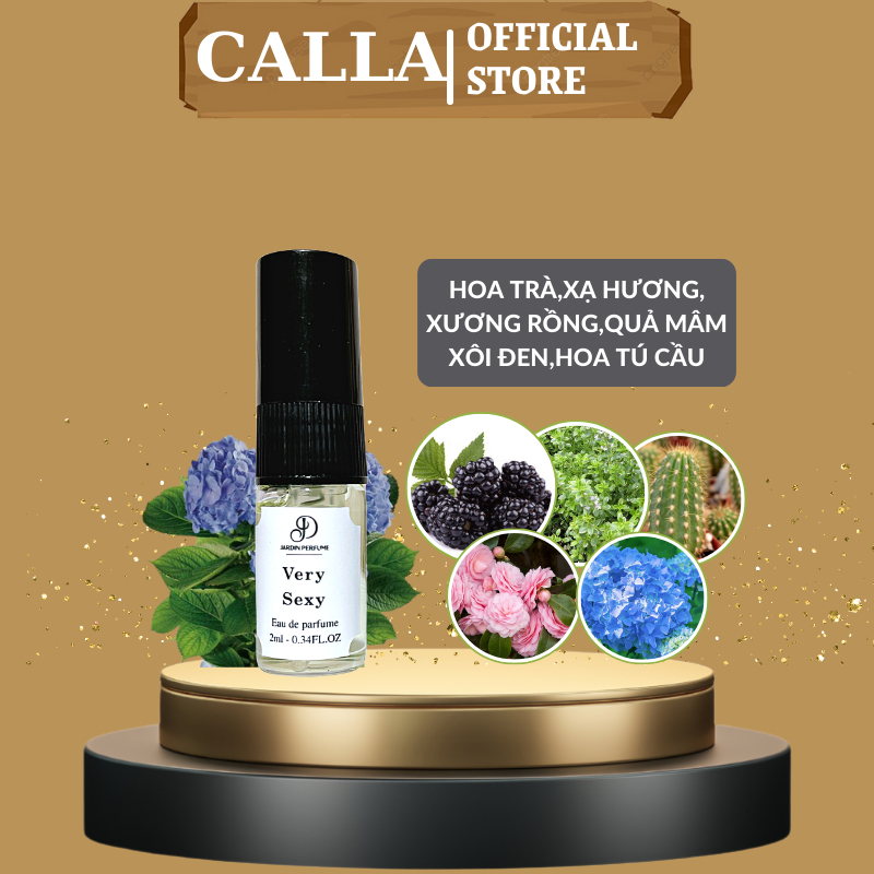 Nước hoa Very.Sexy 10ML gợi cảm nữ tính và cuốn hút | Dầu thơm nữ Very.Sexy by JARDIN PERFUME
