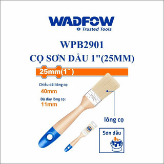 Cọ sơn cáng gỗ 1 inch wadfow wpb2901