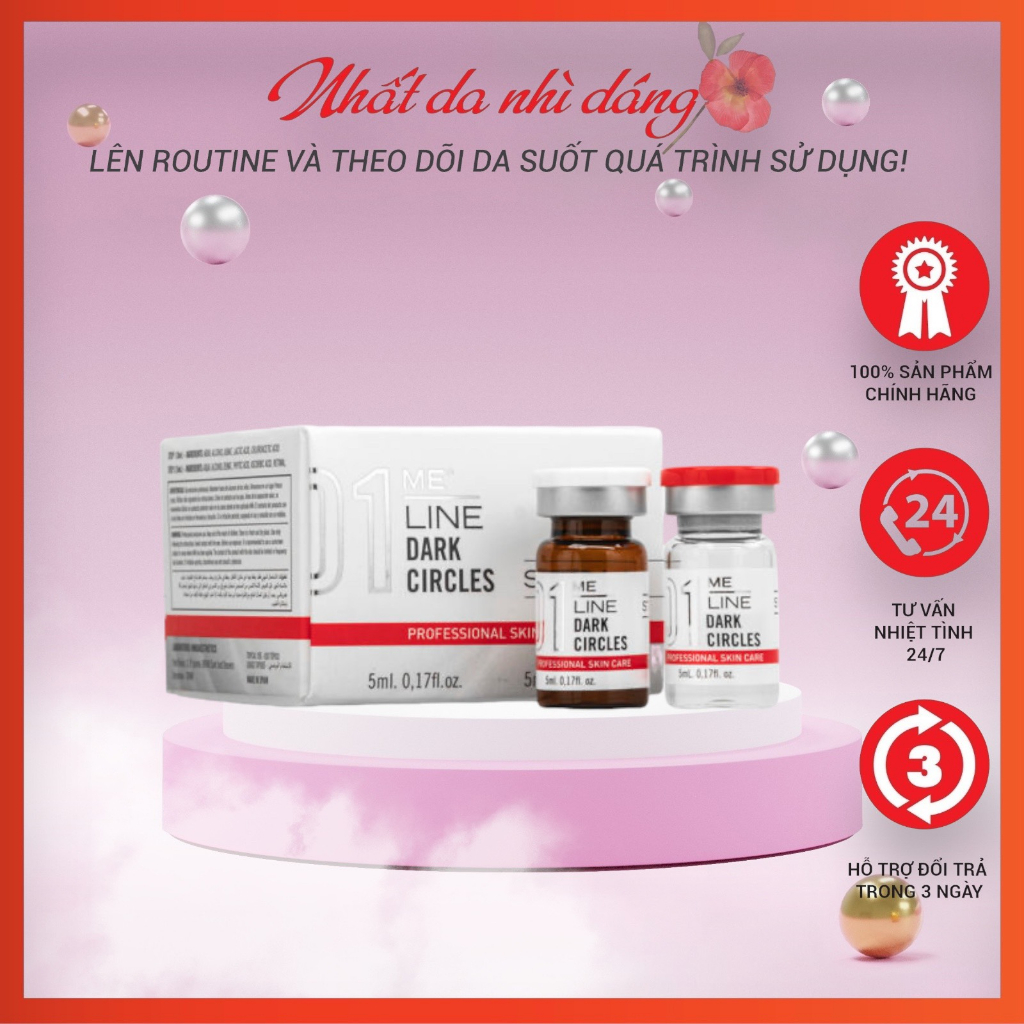 Innoaesthetics - 01 MELINE DARK CIRCLE Hoạt chất peel sáng vùng da mắt