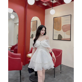 Dâmd trễ vai công chúa bigsize 60 đến 90 ký