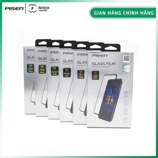 Tấm dán cường lực Pisen (Full-screen) iPhone - Hàng Chính Hãng