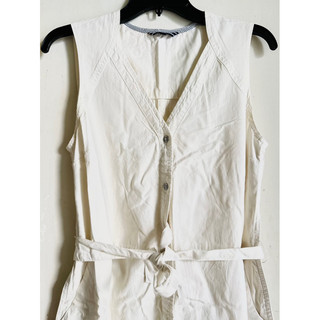 {2hand}{xô linen} Đầm Hiệu TM-size 6