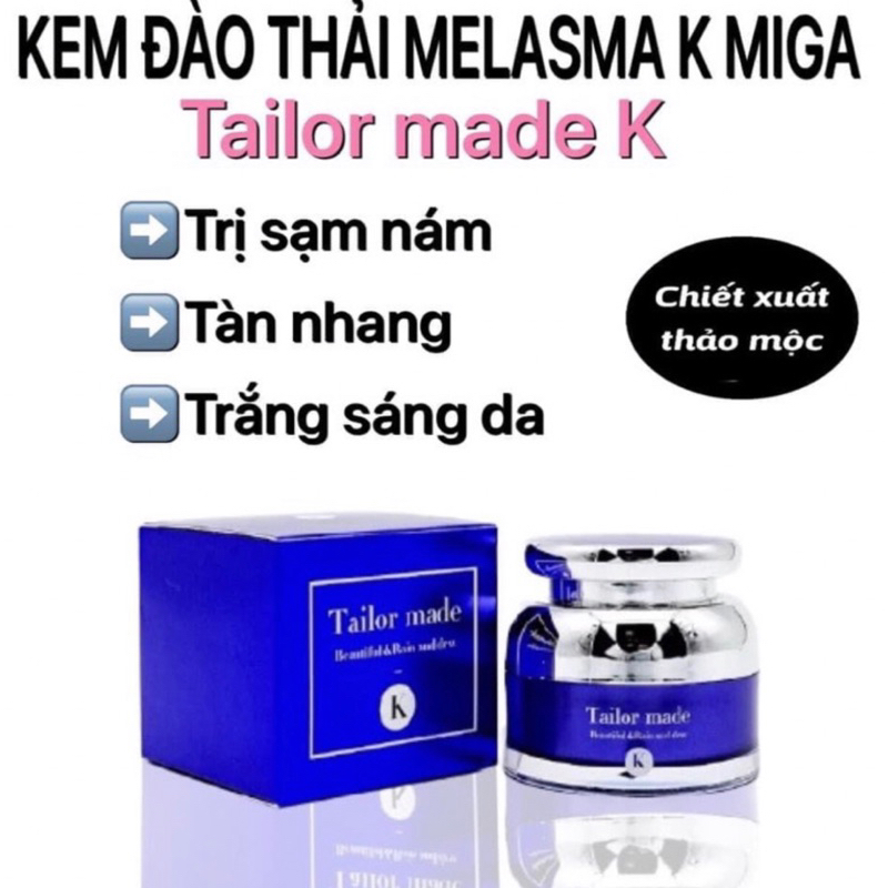 Kem đào thải nám malasma K MiGa 30gr xanh dương Mẫu Mới 2023