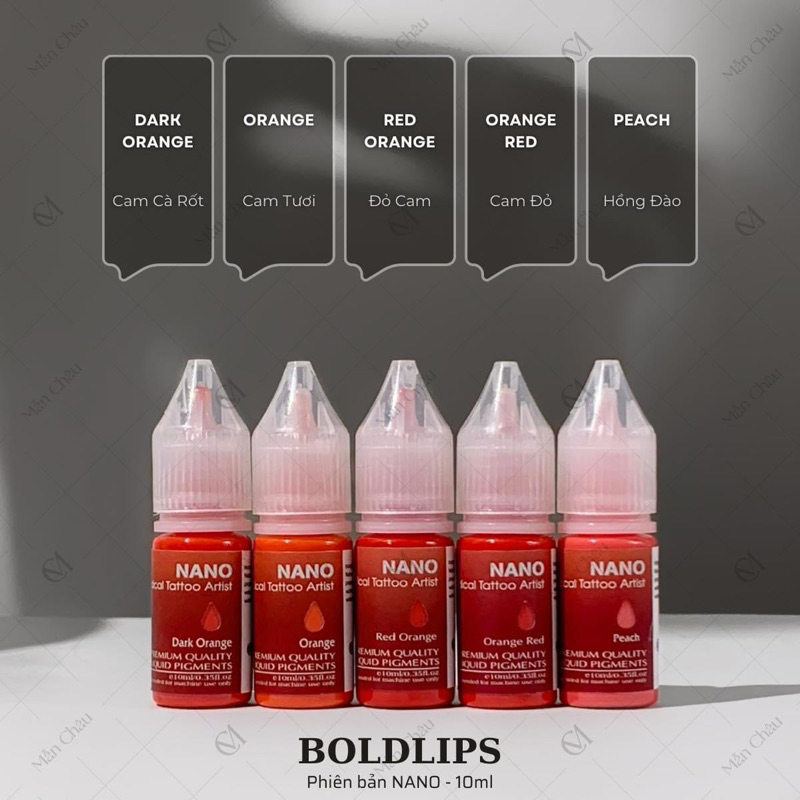 Mực Boldlips Nano Bong Đậm Nguyễn Khánh Li