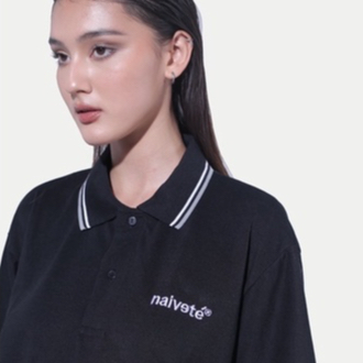 Áo Polo Nam Nữ vải thun cao cấp logo NAIVETÉ