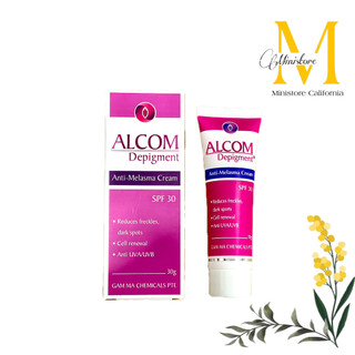 Kem alcom depigment anti-melasma cream spf 30 - kem bôi da giúp làm mờ thâm nám