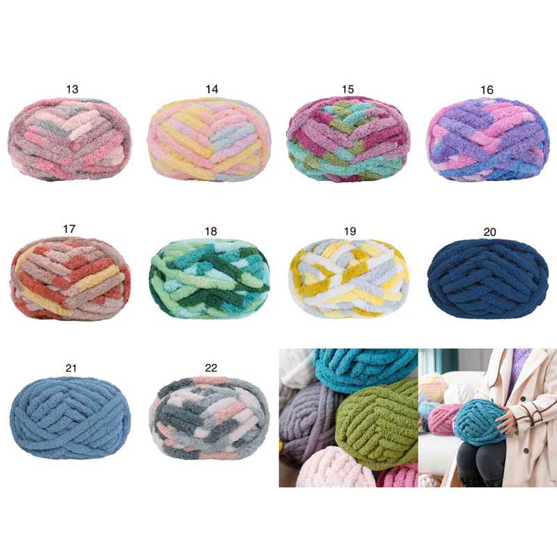 Len Chunky sợi to 20mm