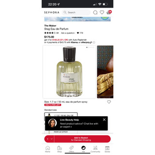 [Vial 2ml] nước hoa The Maker Stag Eau de Parfum