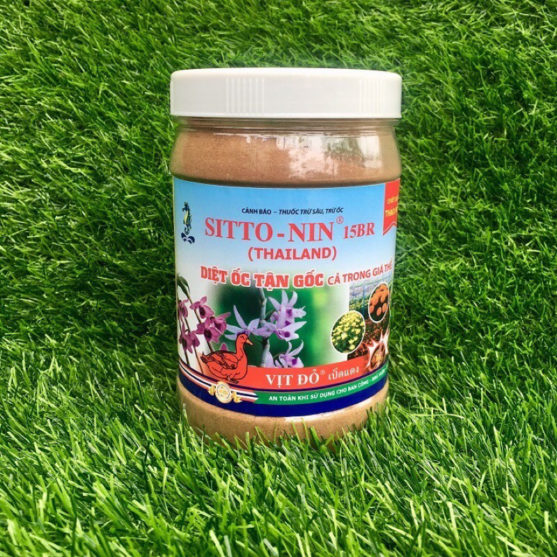 SITTO - NIN 15BR ,DIỆT ỐC TẬN GỐC, CẢ TRONG GIÁ THỂ,HŨ 500gam