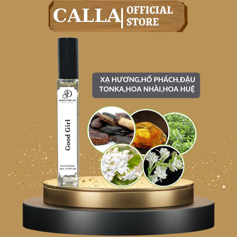 Nước hoa GOOD GIRL cá tính nồng nàn quyến rũ gợi cảm thơm lâu dạng xịt | Body Mist Nữ By JARDIN PERFUME