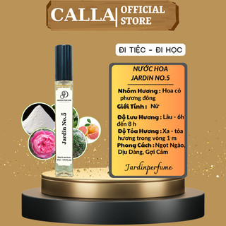 Nước hoa nữ JARDIN NO.5 ngọt ngào dịu dàng gợi cảm thơm lâu 10ml | Body Mist Nữ Xịt Thơm Toàn Thân by JARDIN PERFUME