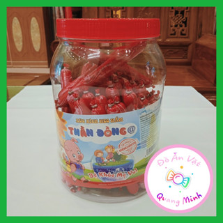 Bán sỉ Lọ Xúc xích heo hầm Thần Đồng 50 cái 21g và 35 cái 43g thơm ngon hấp dẫn, đồ ăn vặt hot nhất