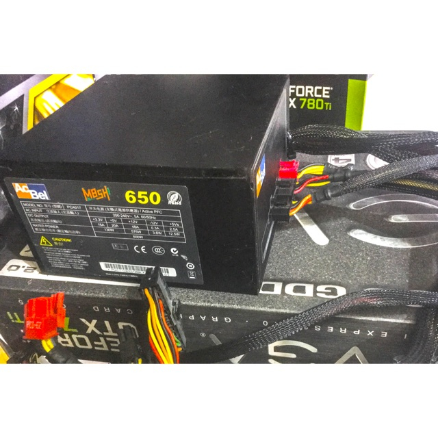 Bộ Nguồn Công Suất Thực Acbel Cooler Master 400W 550W 650W hàng zin tháo máy mới đét