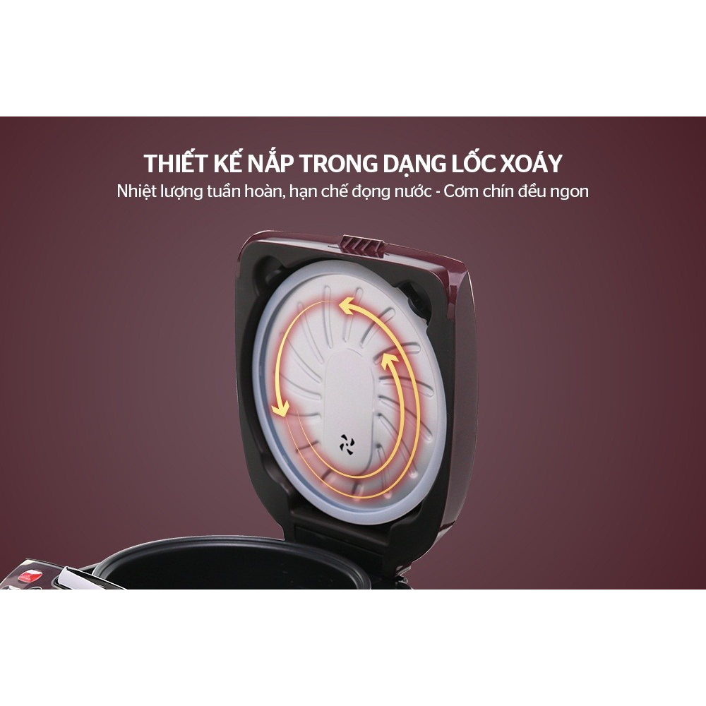 Nồi cơm điện tử 1.8L SUNHOUSE SHD8909