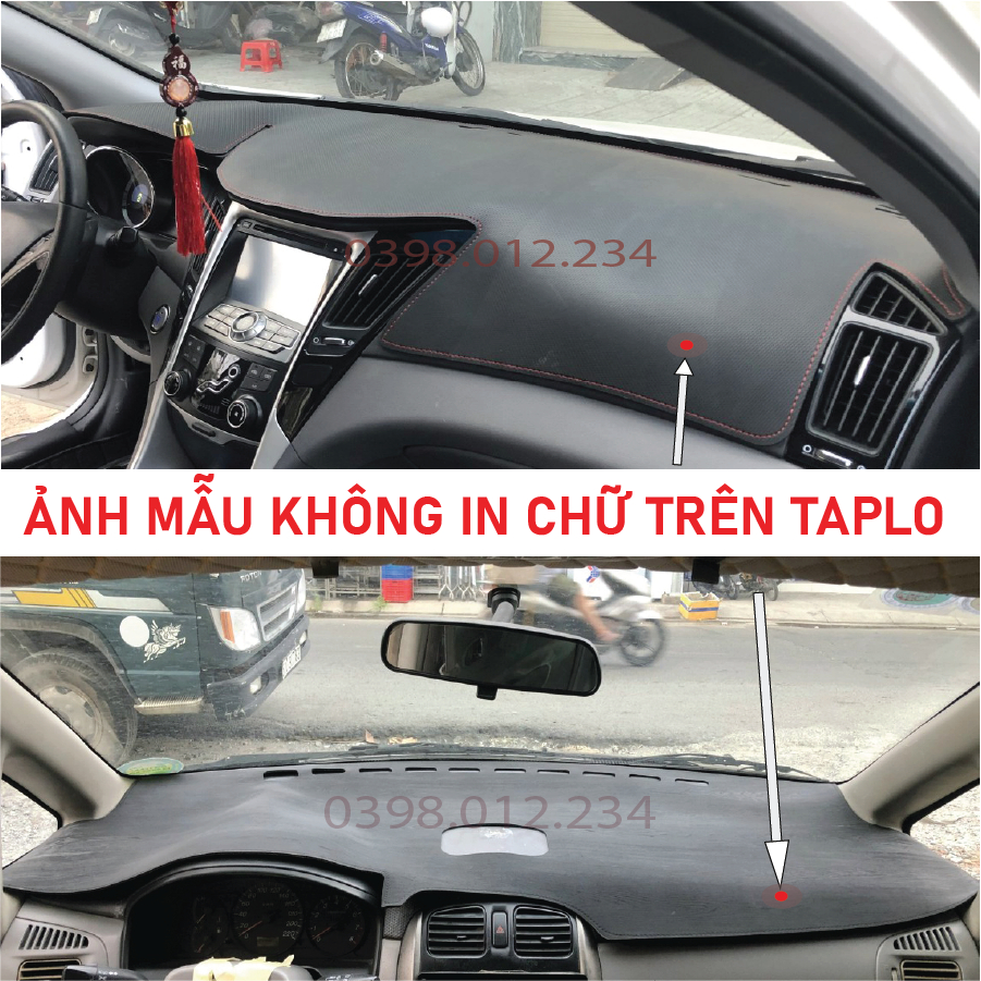 Thảm taplo Mitsubishi Outlander 2017 2018 2019 2020 2021 2022 2023, thảm taplo da carbon, da vân gỗ, nhung cừu cao cấp