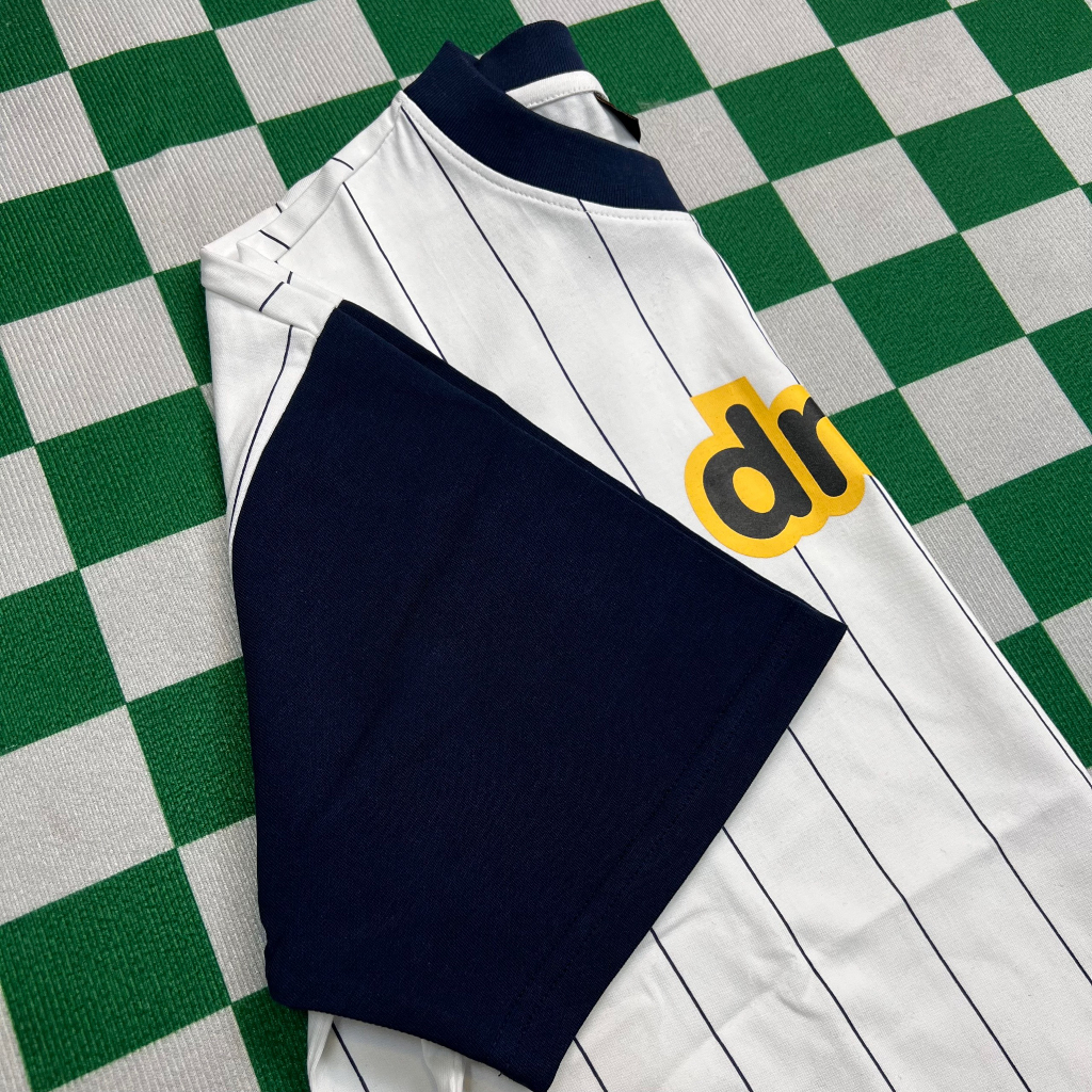 Áo Thun Nam Nữ Form Rộng D REW Sọc kẻ Vải Cotton Cao cấp 250gsm