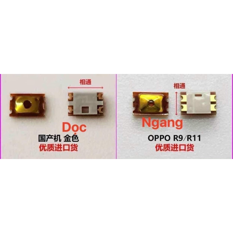 10 nút công tắc oppo,vivo, realme,.....và các dòng điện thoại khác