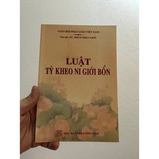 Sách - luật tỳ kheo ni giới bổn