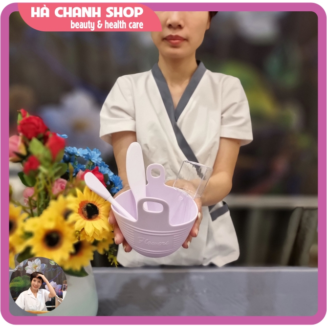 Bộ Bát Trộn Đắp Mặt Nạ 4 Món Có Thìa Rửa Mặt Lấy Mụn Đầu Đen Bát Silicon Dẻo Cốc Đong Mặt Nạ Đẹp Sang Trọng Và Tiện Dụng