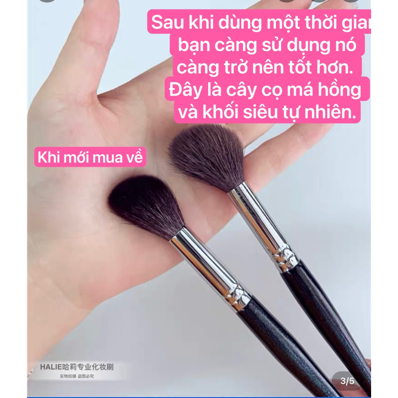 Cọ trang điểm SHANG HUI bằng lông thú siêu mềm mịn