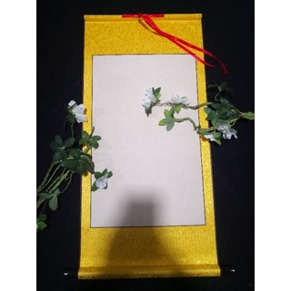 Biểu lụa viết thư pháp 40cm