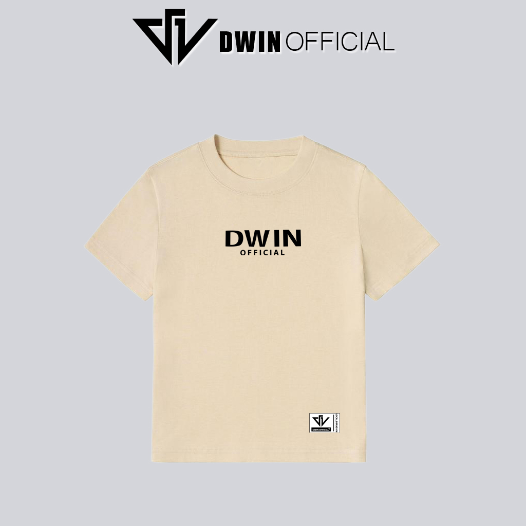 Áo thun nữ baby tee in Dwin chất liệu cotton 100% form baby phông ngắn tay local brand