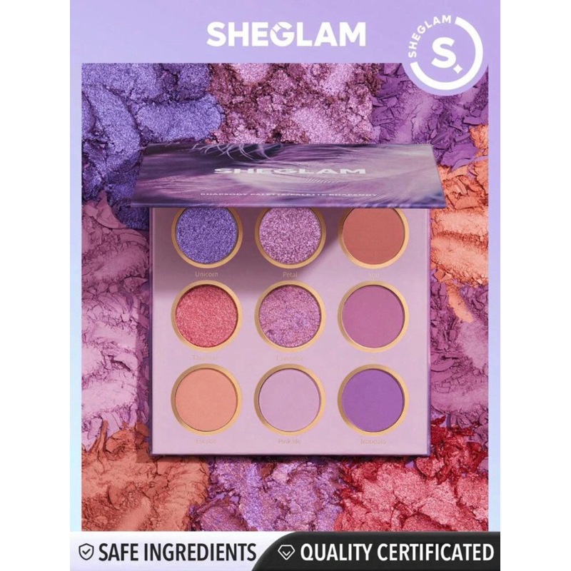 SHEGLAM Phấn Mắt 9 Ô Rhapsody