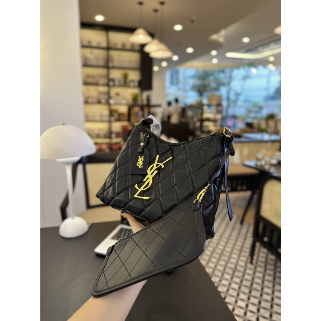 Túi xách Y/S/L Set kèm ví công sở sz 27